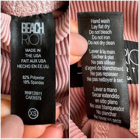 BEACH RIOT • Ayla Leggings in Dusty Rose - Picture 10 of 11